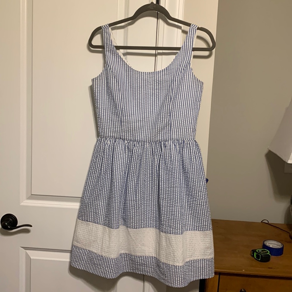 Seersucker Dress
